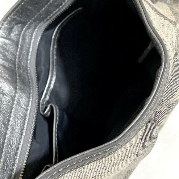 BURBERRY Women's Nova Check Canvas Handbag Shoulder Bag Purse - Picture 8 of 10